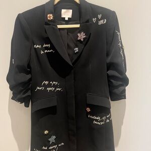 Embellished mini dress by 5 a 7